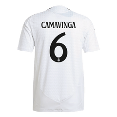 Real Madrid CAMAVINGA #6 Home Soccer Jersey - Player Version