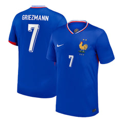 Men's France GRIEZMANN #7 Home Soccer Jersey Euro