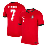 Men's Portugal RONALDO #7 Home Soccer Jersey Euro