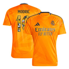 Men's Real Madrid MODRIĆ #10 Away Soccer Jersey - Bear Champ Font