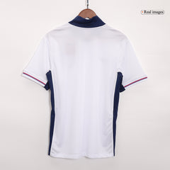 Men's England RICE #4 Home Soccer Jersey Euro