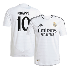 Real Madrid MBAPPÉ #10 Home Soccer Jersey - Player Version