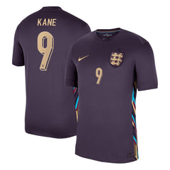 Men's England KANE #9 Away Soccer Jersey Euro
