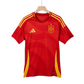 Men's Spain Home Soccer Jersey Euro