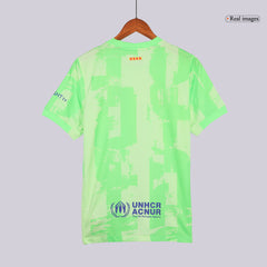 Men's Barcelona GAVI #6 Third Away Soccer Jersey - UCL (Spotify Logo Without Text)