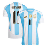 Men's Argentina DI MARIA #11 Home Soccer Jersey