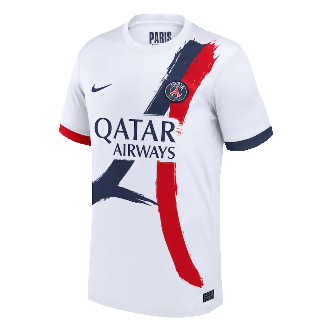 Men's PSG KVARATSKHELIA #7 Away Soccer Jersey 2024/25