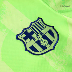 Men's Barcelona Third Away Soccer Jersey 2024/25 - (Spotify Logo Without Text)