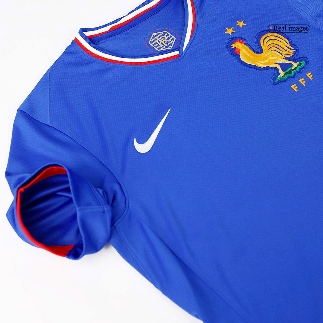 Men's France MBAPPE #10 Home Soccer Jersey Euro 2024