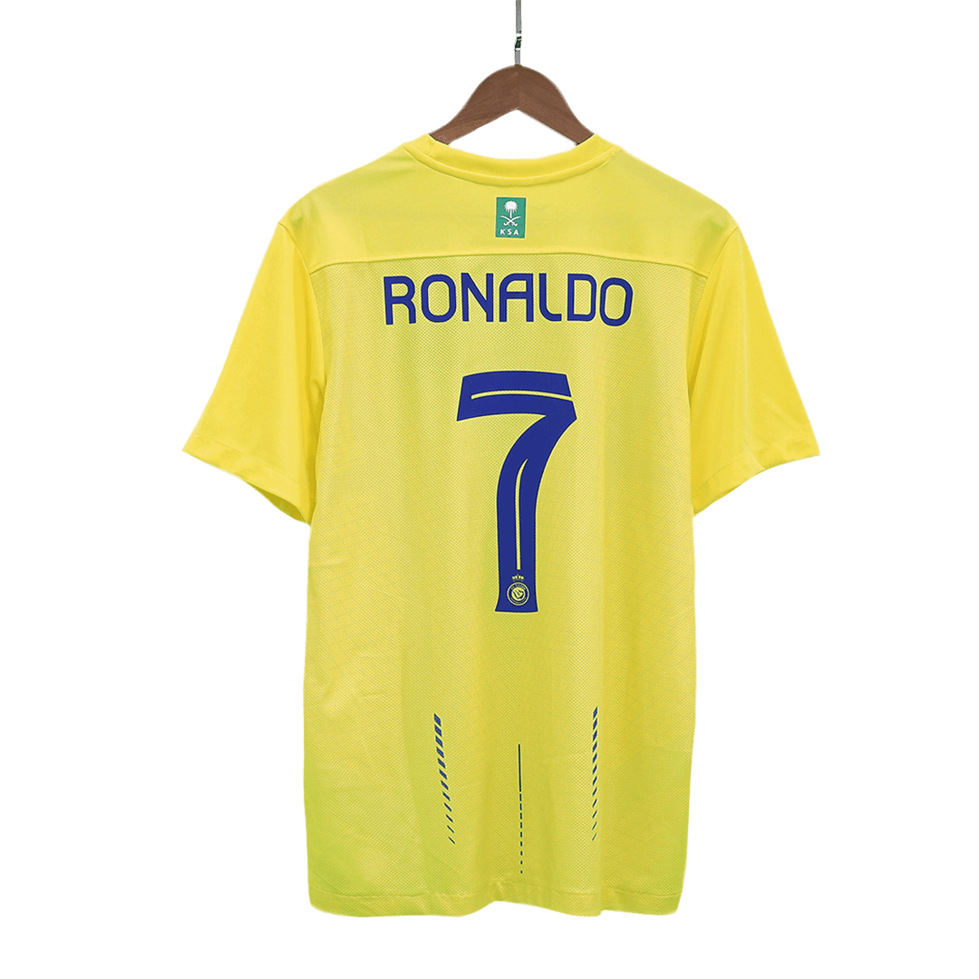 Men's Al Nassr RONALDO #7 Home Soccer Jersey 2023/24