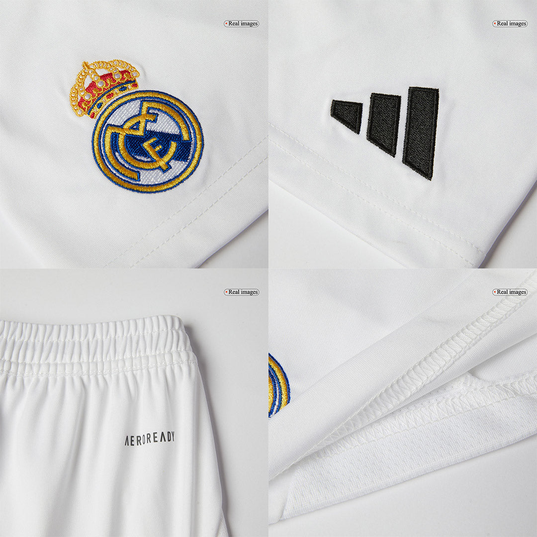 Kid's Real Madrid Home Jerseys Kit(Jersey+Shorts) 2024/25
