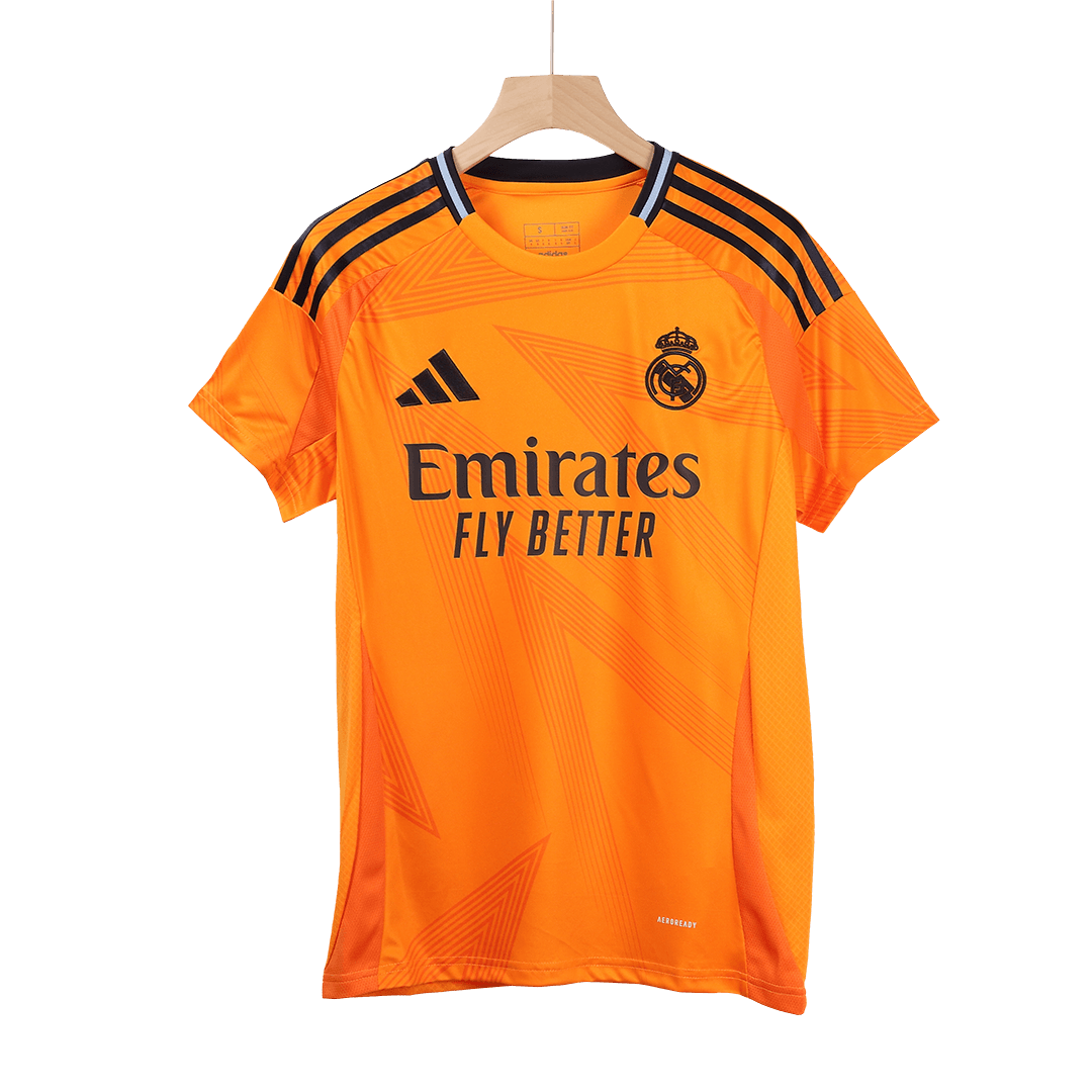 Men's Real Madrid BELLINGHAM #5 Away Soccer Jersey 2024/25 - Bear Champ Font