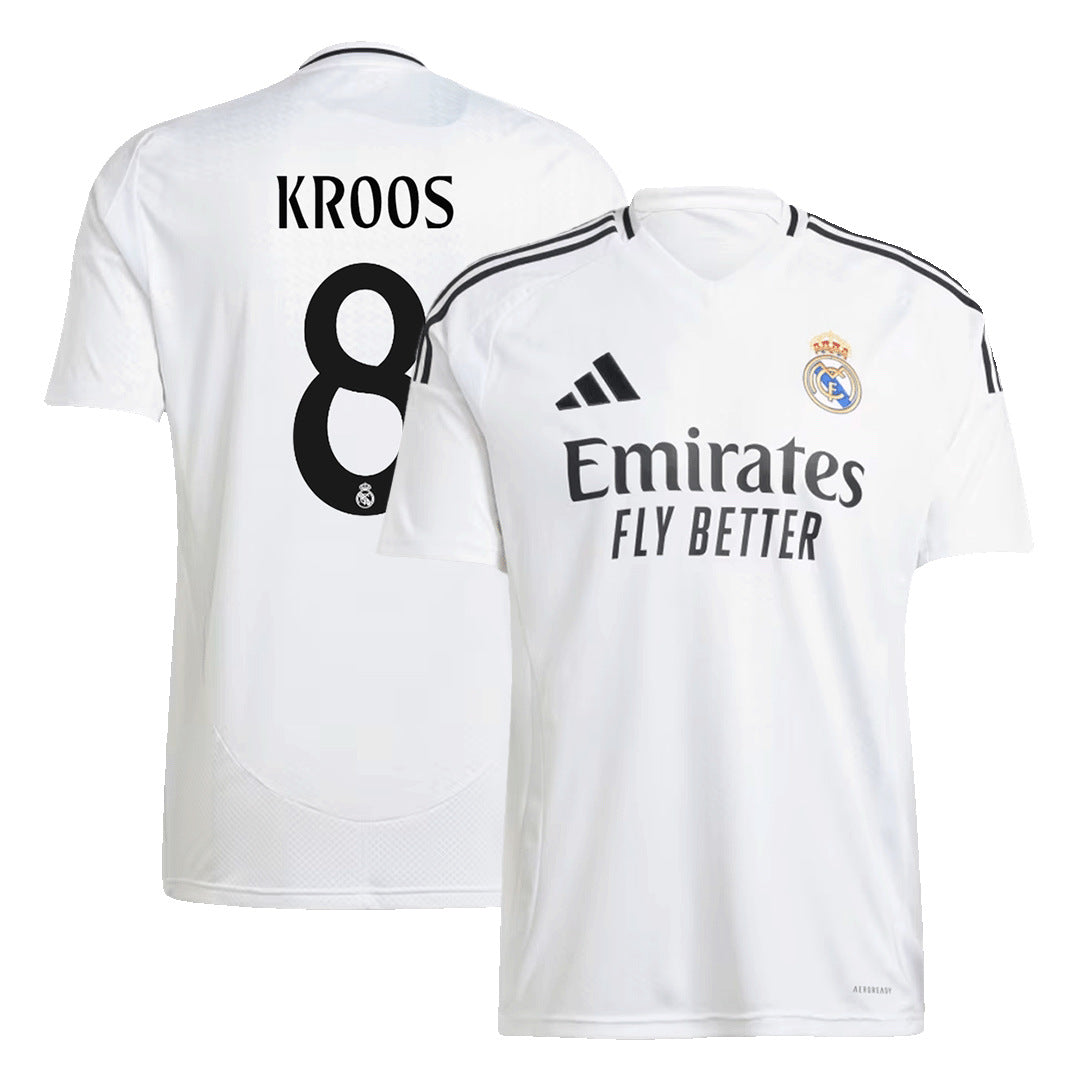 Men's Real Madrid KROOS #8 Home Soccer Jersey 2024/25