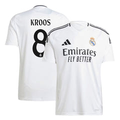 Men's Real Madrid KROOS #8 Home Soccer Jersey 2024/25