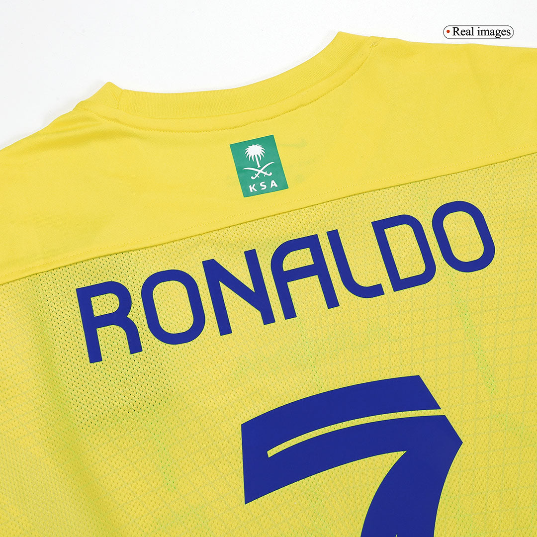 Men's Al Nassr RONALDO #7 Home Soccer Jersey 2023/24