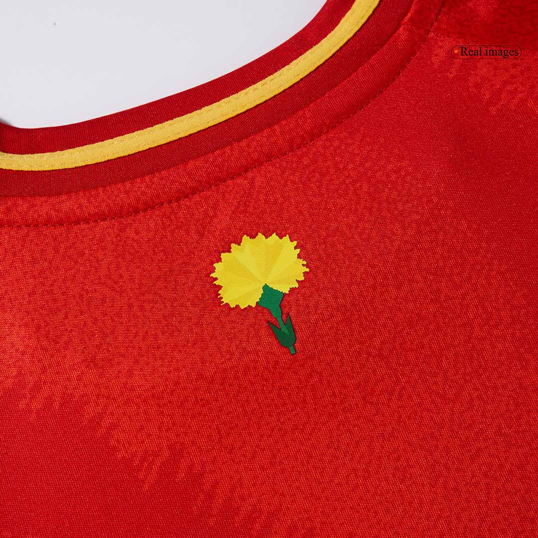 Kid's Spain Home Jerseys Kit(Jersey+Shorts) Euro 2024