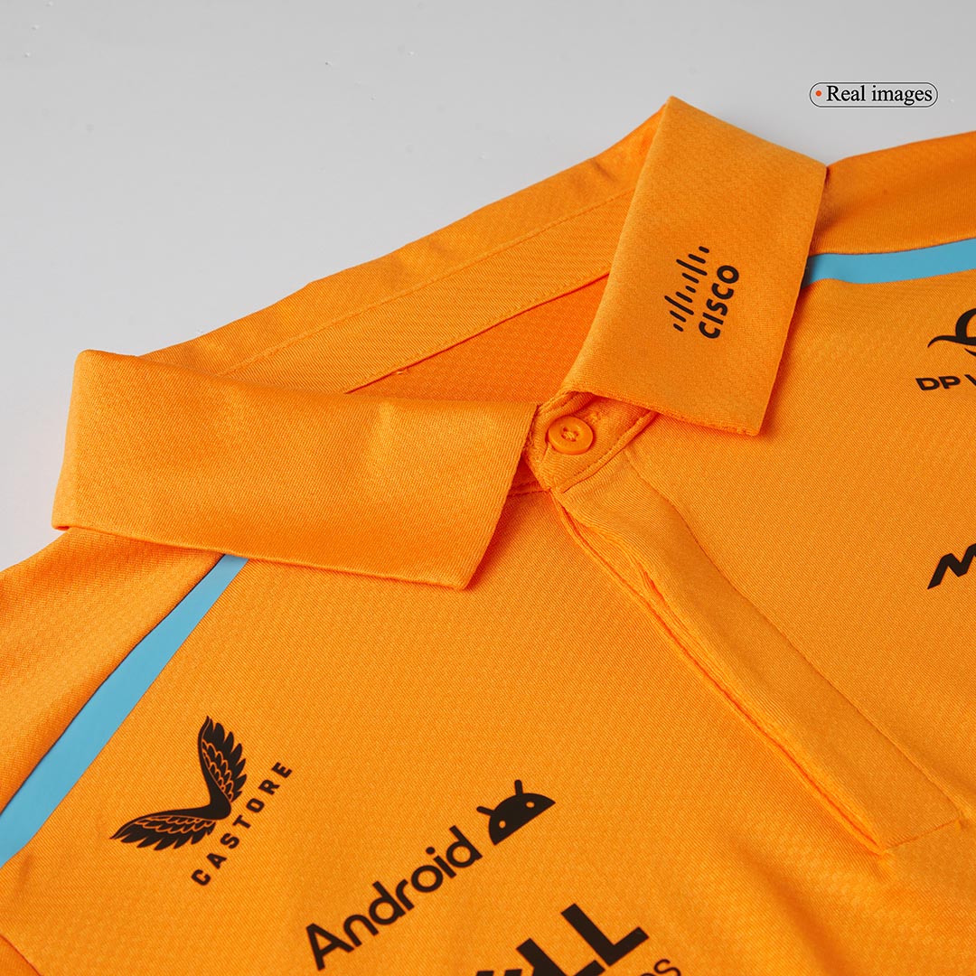 McLaren F1 Orange Team Polo Shirt 2024