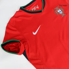 Men's Portugal B.FERNANDES #8 Home Soccer Jersey Euro 2024