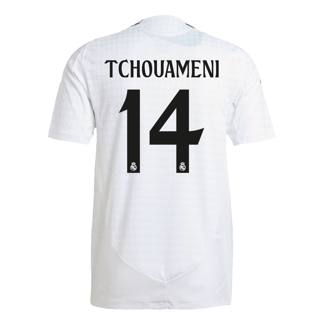 Real Madrid TCHOUAMENI #14 Home Soccer Jersey 2024/25 - Player Version