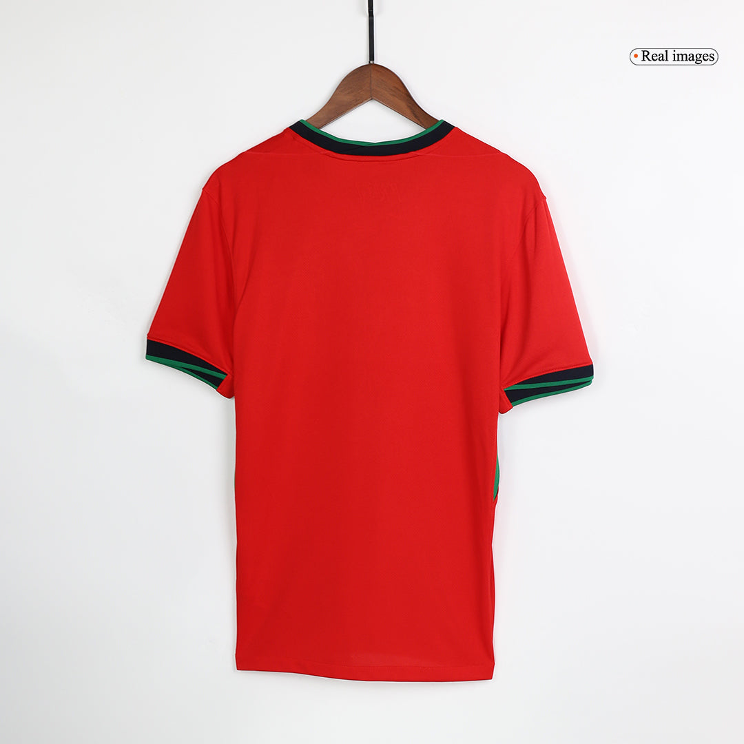 Men's Portugal B.FERNANDES #8 Home Soccer Jersey Euro 2024