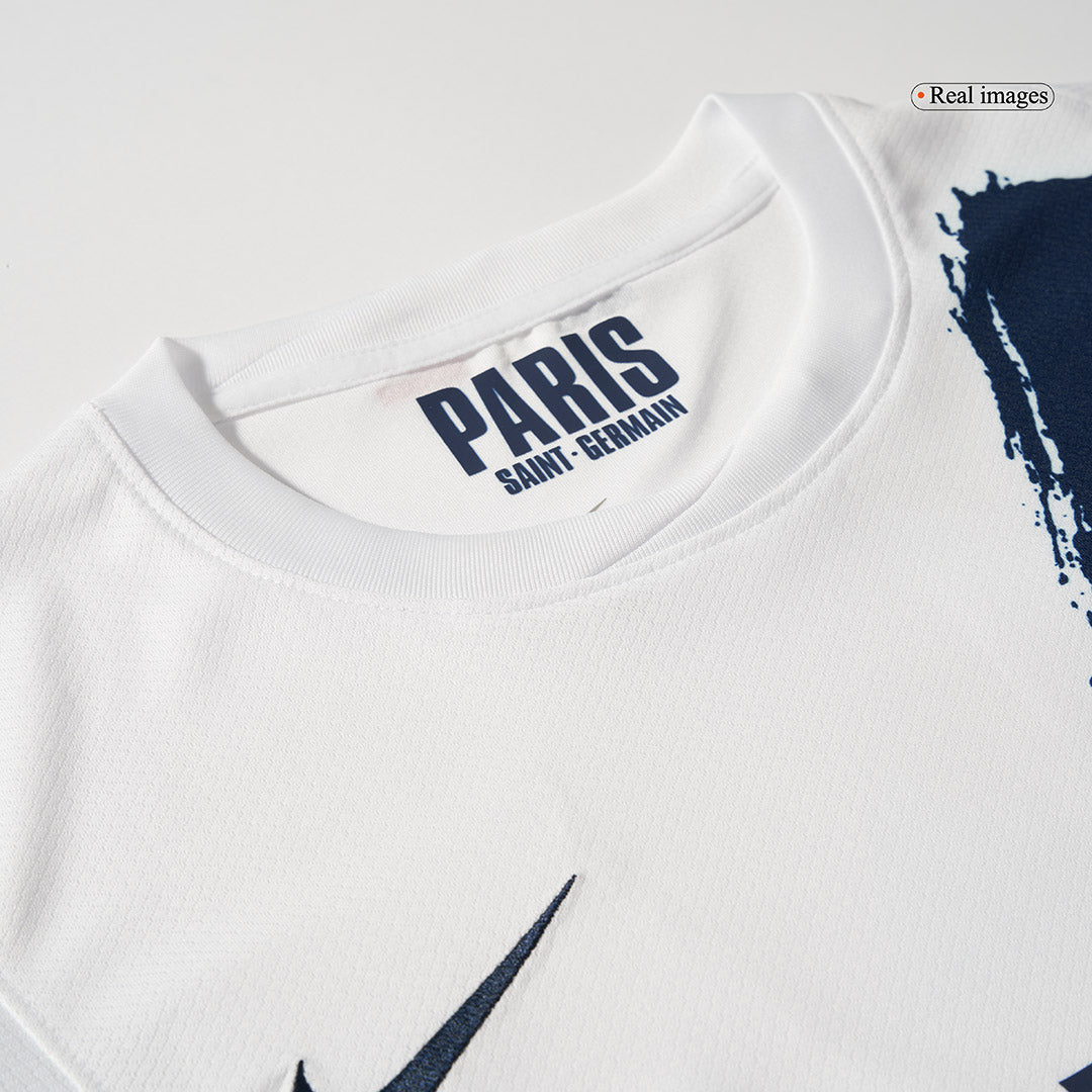 Men's PSG O.DEMBÉLÉ #10 Away Soccer Jersey 2024/25 UCL