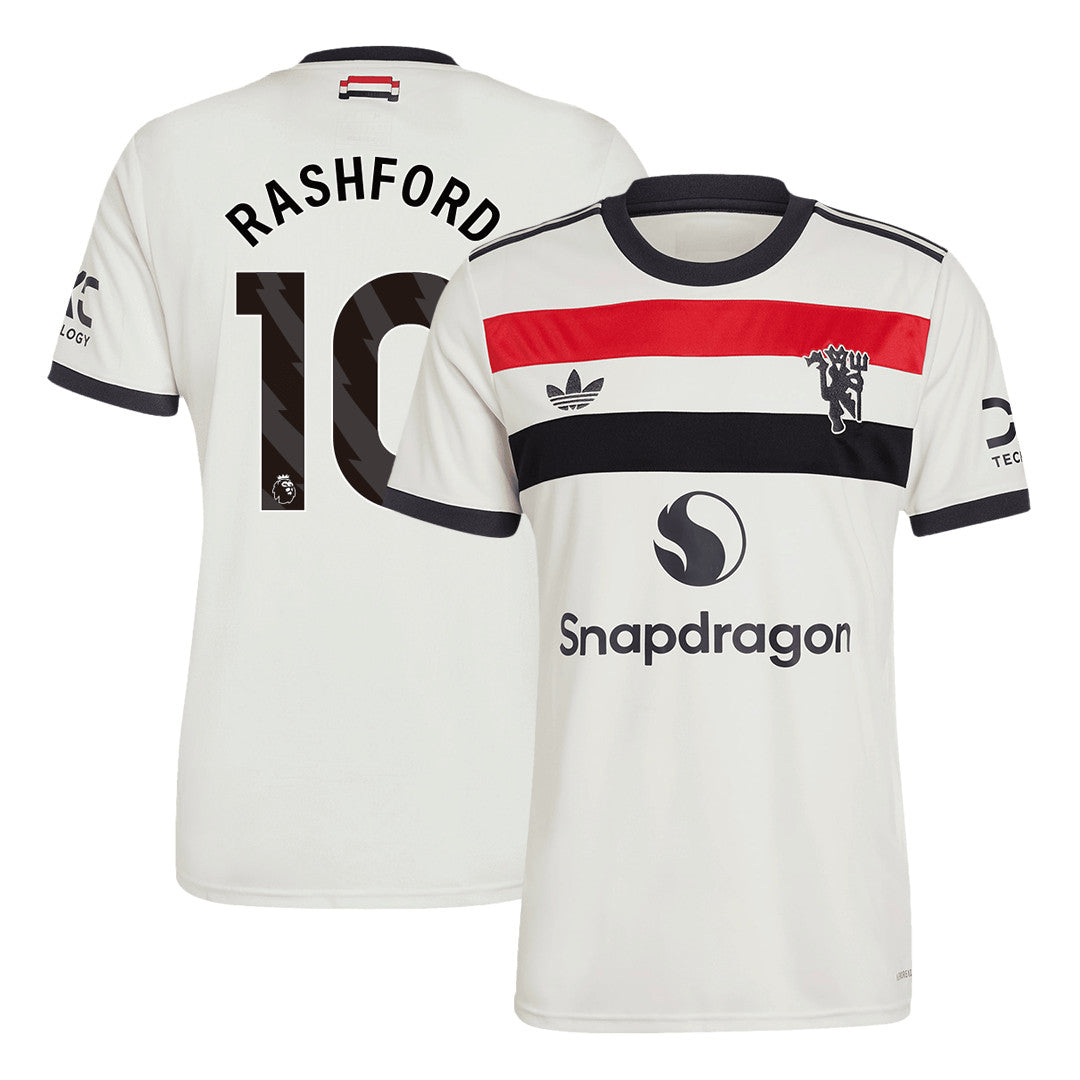 Men's Manchester United RASHFORD #10 Third Away Soccer Jersey 2024/25