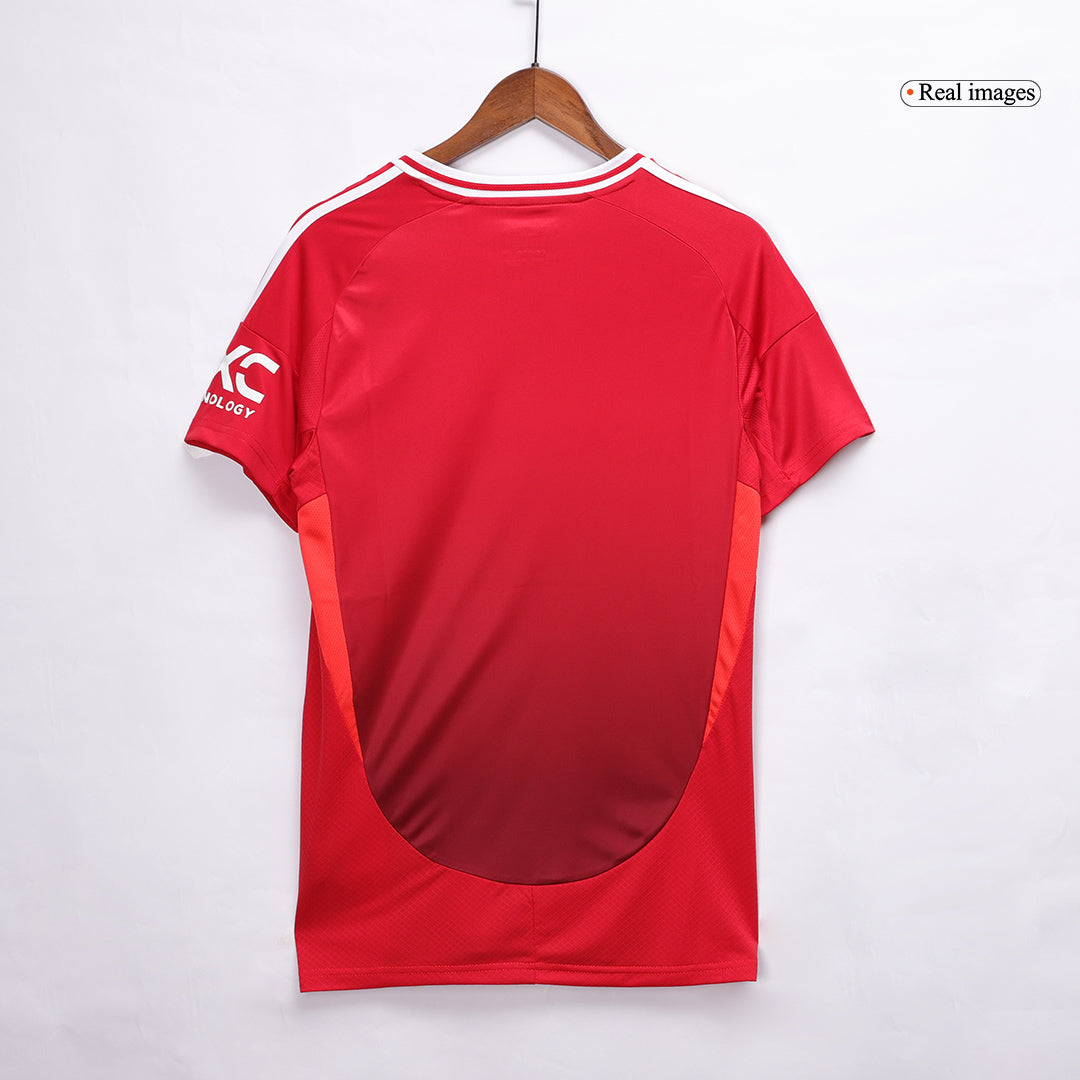 Men's Manchester United RASHFORD #10 Home Soccer Jersey 2024/25