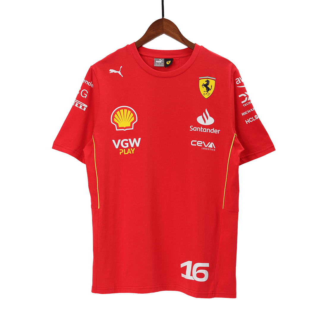 Ferrari F1 Racing Team Charles Leclerc #16 T-Shirt 2024