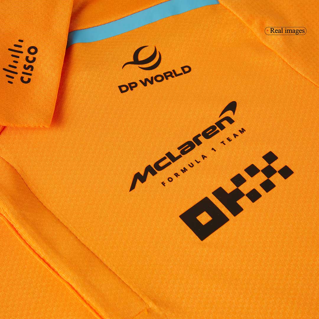 McLaren F1 Orange Team Polo Shirt 2024
