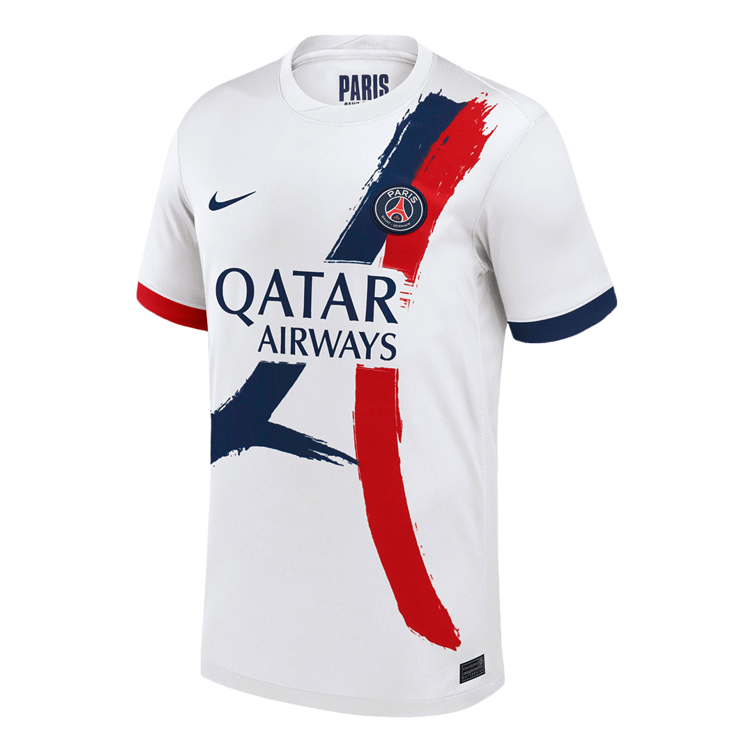 Men's PSG O.DEMBÉLÉ #10 Away Soccer Jersey 2024/25 UCL