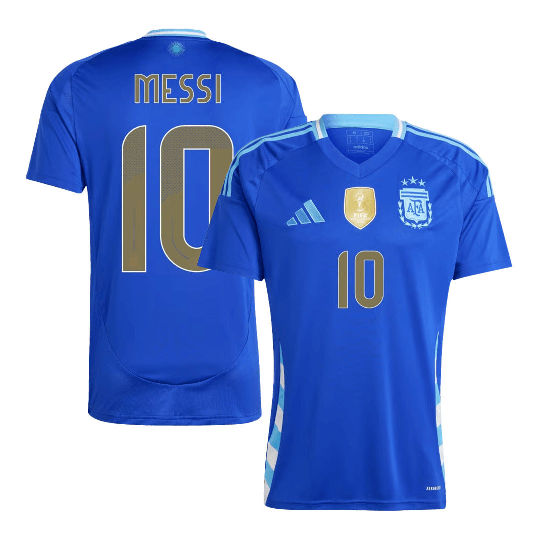 Men's Argentina MESSI #10 Away Soccer Jersey 2024