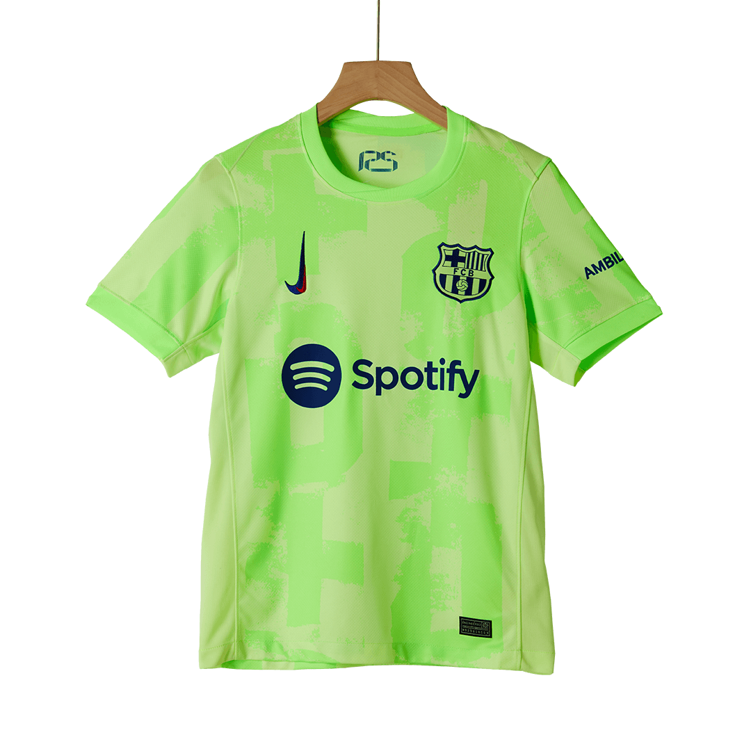 Men's Barcelona RAPHINHA #11 Third Away Soccer Jersey 2024/25 UCL