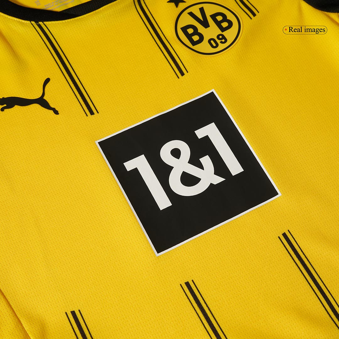 Kid's Borussia Dortmund Home Jerseys Kit(Jersey+Shorts) 2024/25