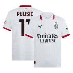 Men's AC Milan PULISIC #11 Away Soccer Jersey 2024/25