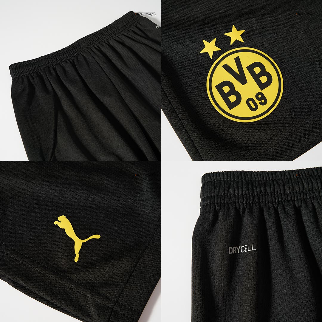 Kid's Borussia Dortmund Home Jerseys Kit(Jersey+Shorts) 2024/25