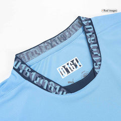 Men's Manchester City DE BRUYNE #17 Home Soccer Jersey 2024/25 UCL