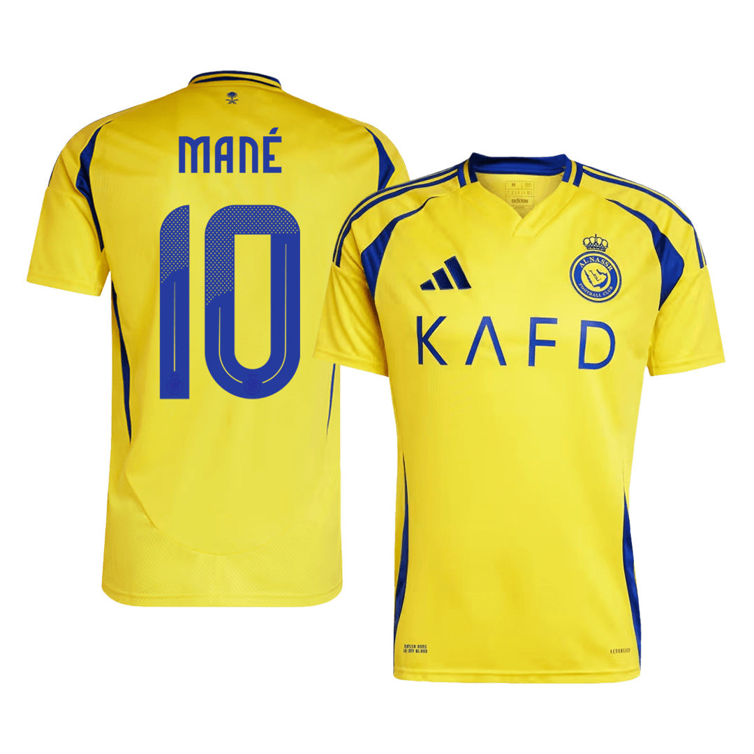 Men's Al Nassr MANÉ #10 Home Soccer Jersey 2024/25 - ACL
