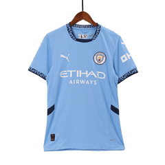 Men's Manchester City KHUSANOV #45 Home Soccer Jersey 2024/25