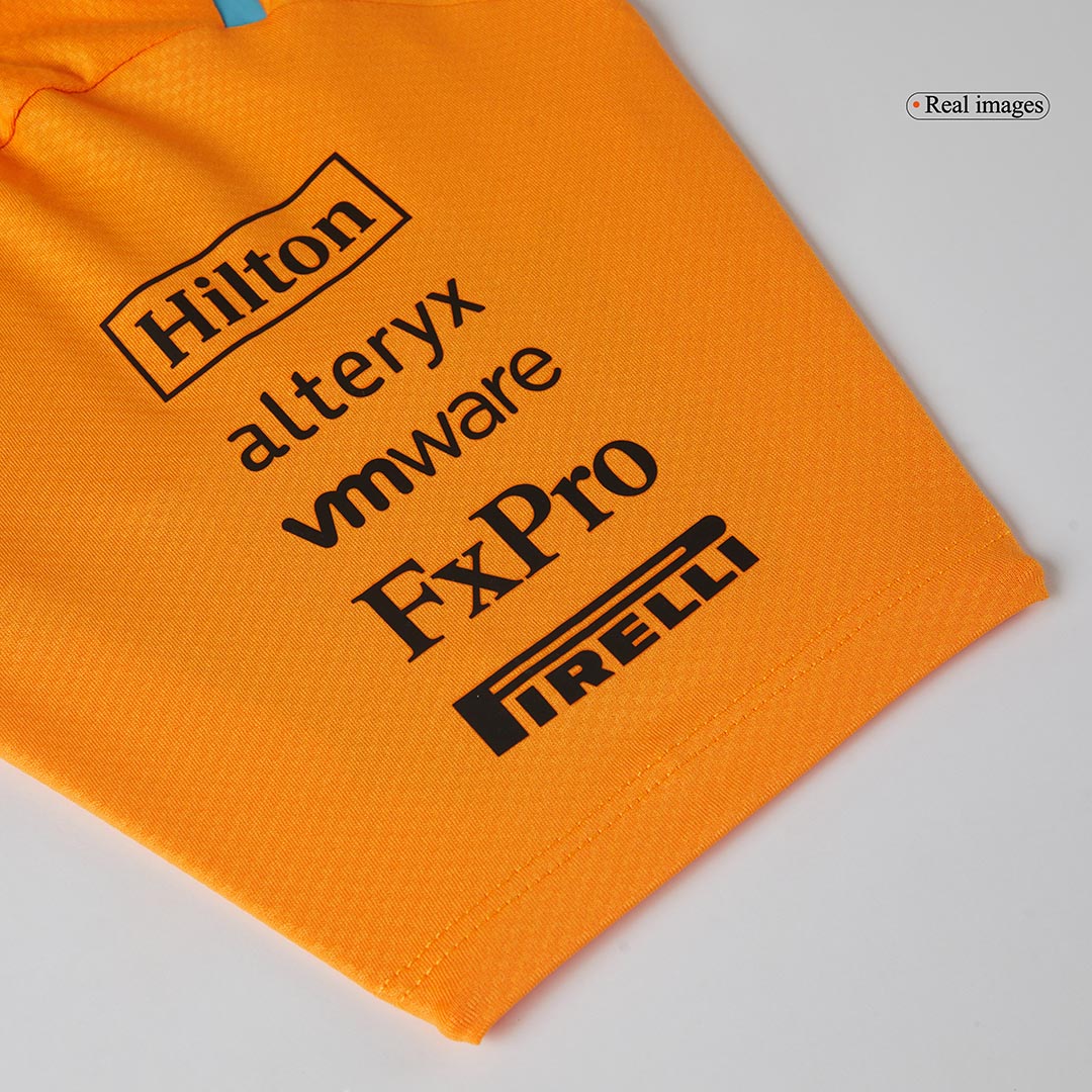 McLaren F1 Orange Team Polo Shirt 2024