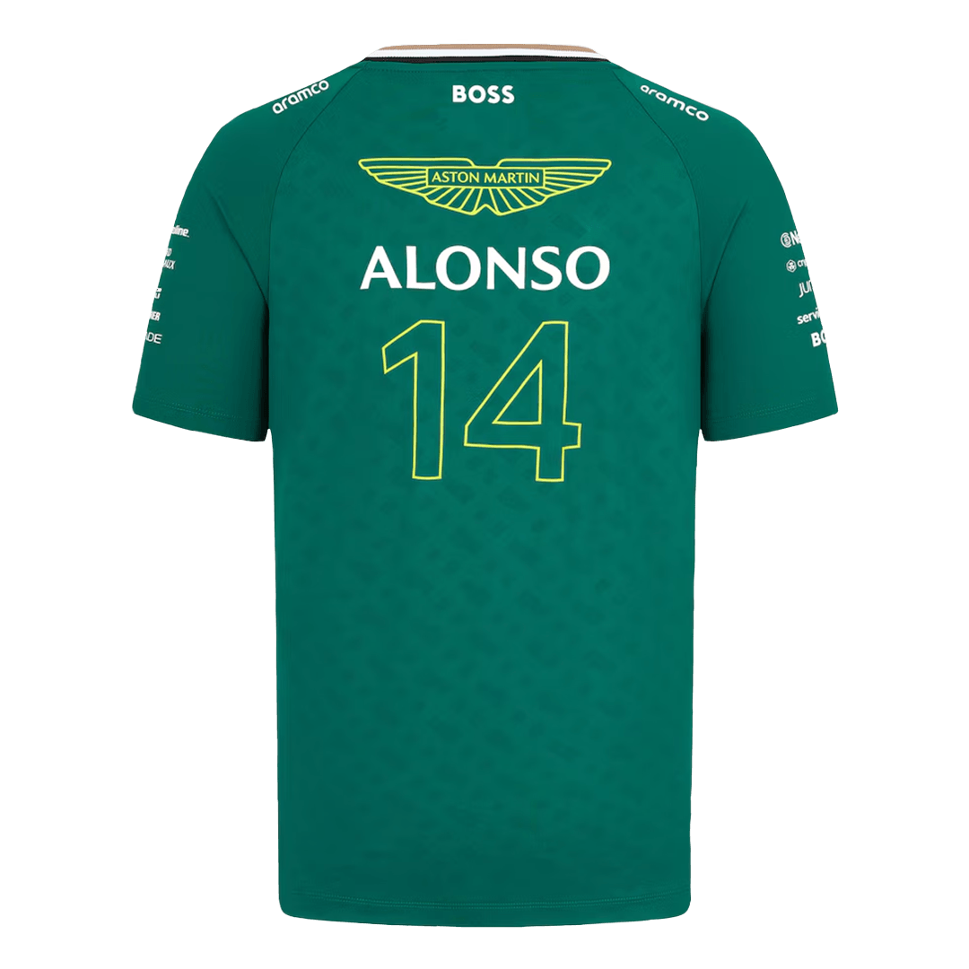 Aston Martin Cognizant F1 Racing Team Fernando Alonso #14 T-Shirt 2024