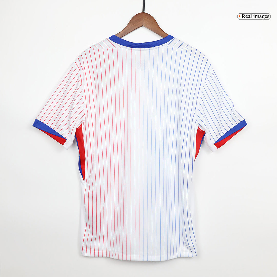Men's France MBAPPE #10 Away Soccer Jersey Euro 2024