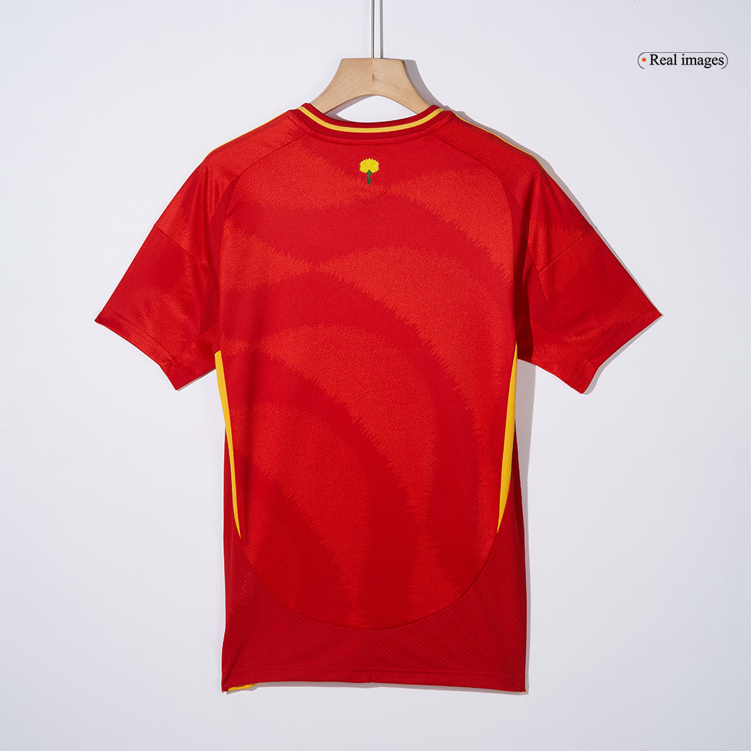 Men's Spain Home Soccer Jersey Euro 2024