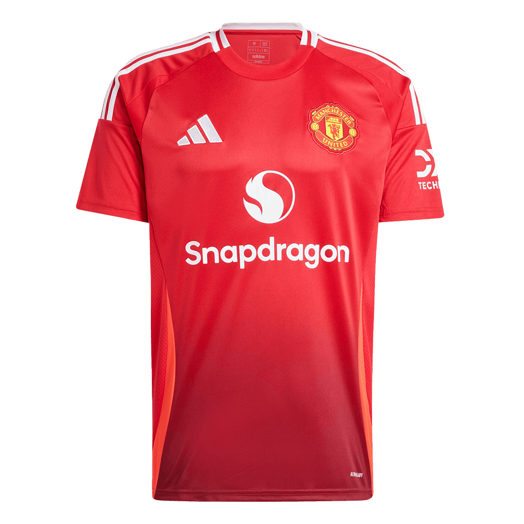 Men's Manchester United RASHFORD #10 Home Soccer Jersey 2024/25