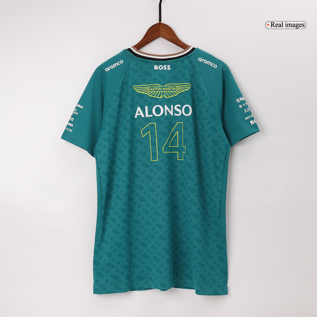 Aston Martin Cognizant F1 Racing Team Fernando Alonso #14 T-Shirt 2024