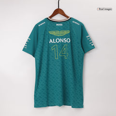 Aston Martin Cognizant F1 Racing Team Fernando Alonso #14 T-Shirt 2024