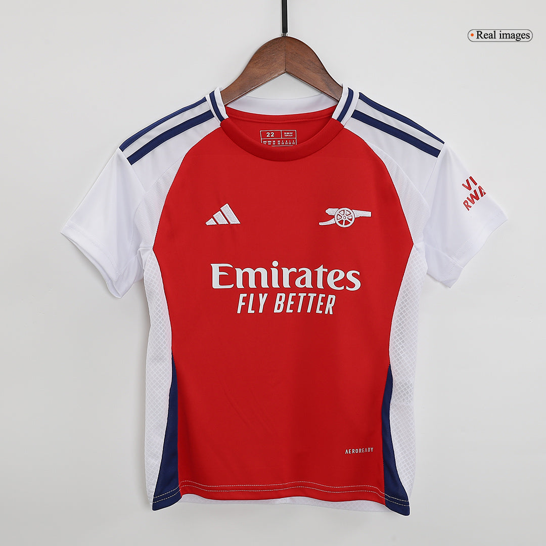 Kid's Arsenal Home Jerseys Kit(Jersey+Shorts) 2024/25