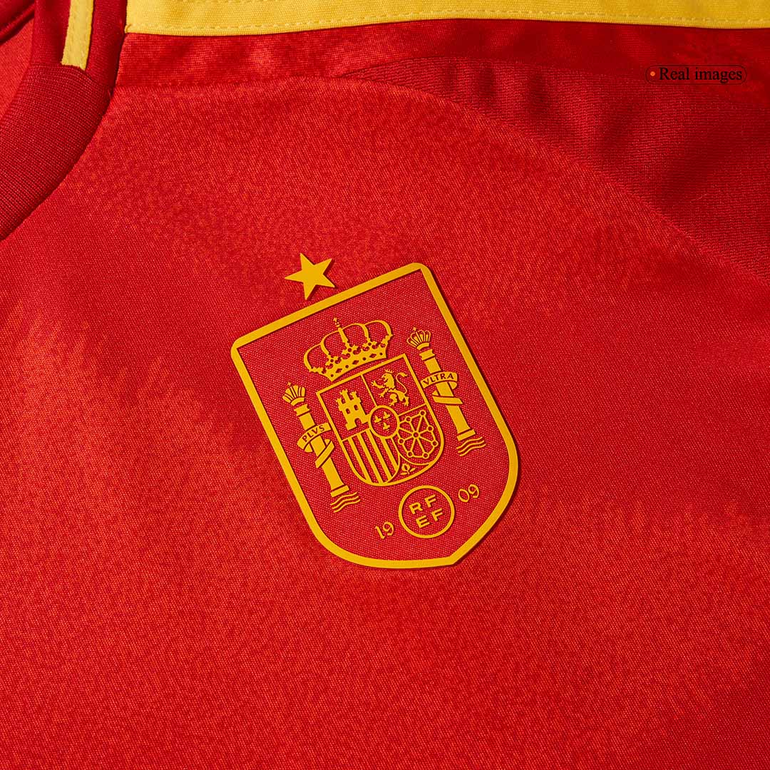 Kid's Spain Home Jerseys Kit(Jersey+Shorts) Euro 2024