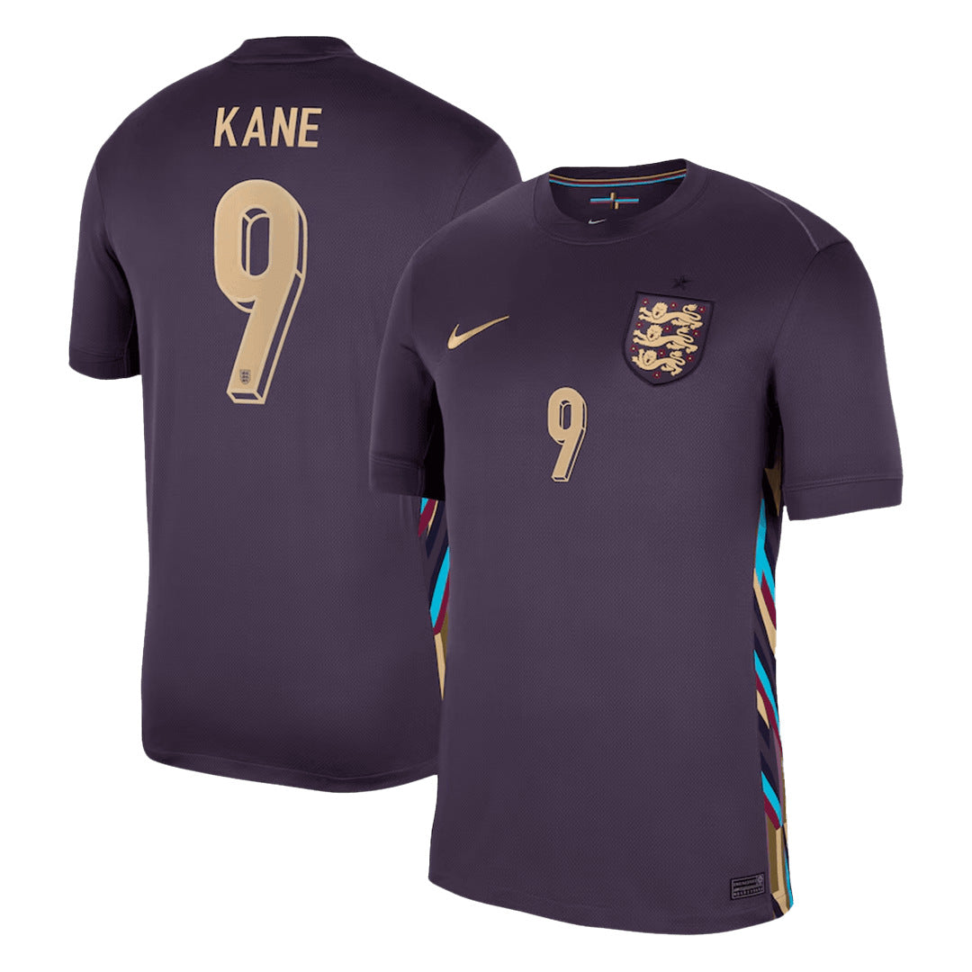 Men's England KANE #9 Away Soccer Jersey Euro 2024