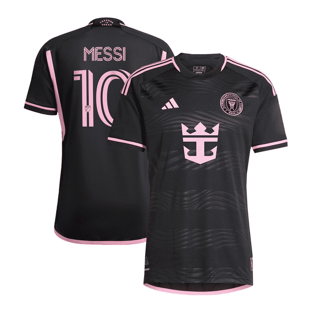 Inter Miami CF MESSI #10 Away Soccer Jersey 2024 - Player Version