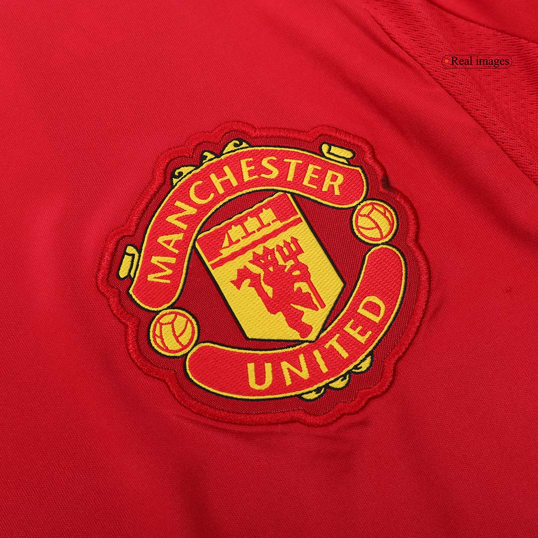 Men's Manchester United B.FERNANDES #8 Home Soccer Jersey 2024/25